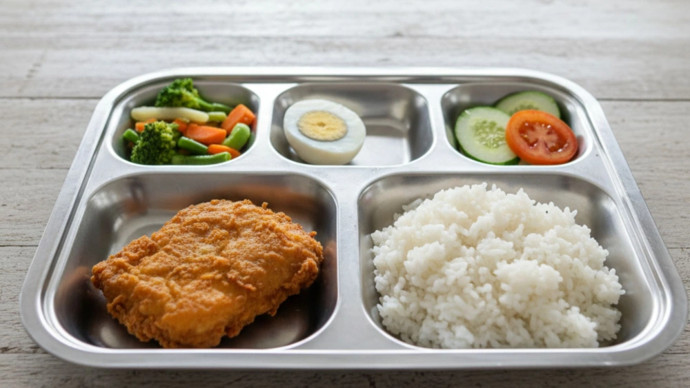 Ilustrasi Menu Mbg (Google Ai)